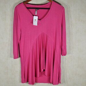 Maternity Thyme Pink Top - Size Large (NWT)